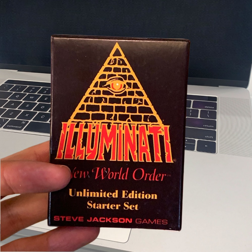 Board Game Zoo - 110-elementowa wersja angielska gry Illuminati z