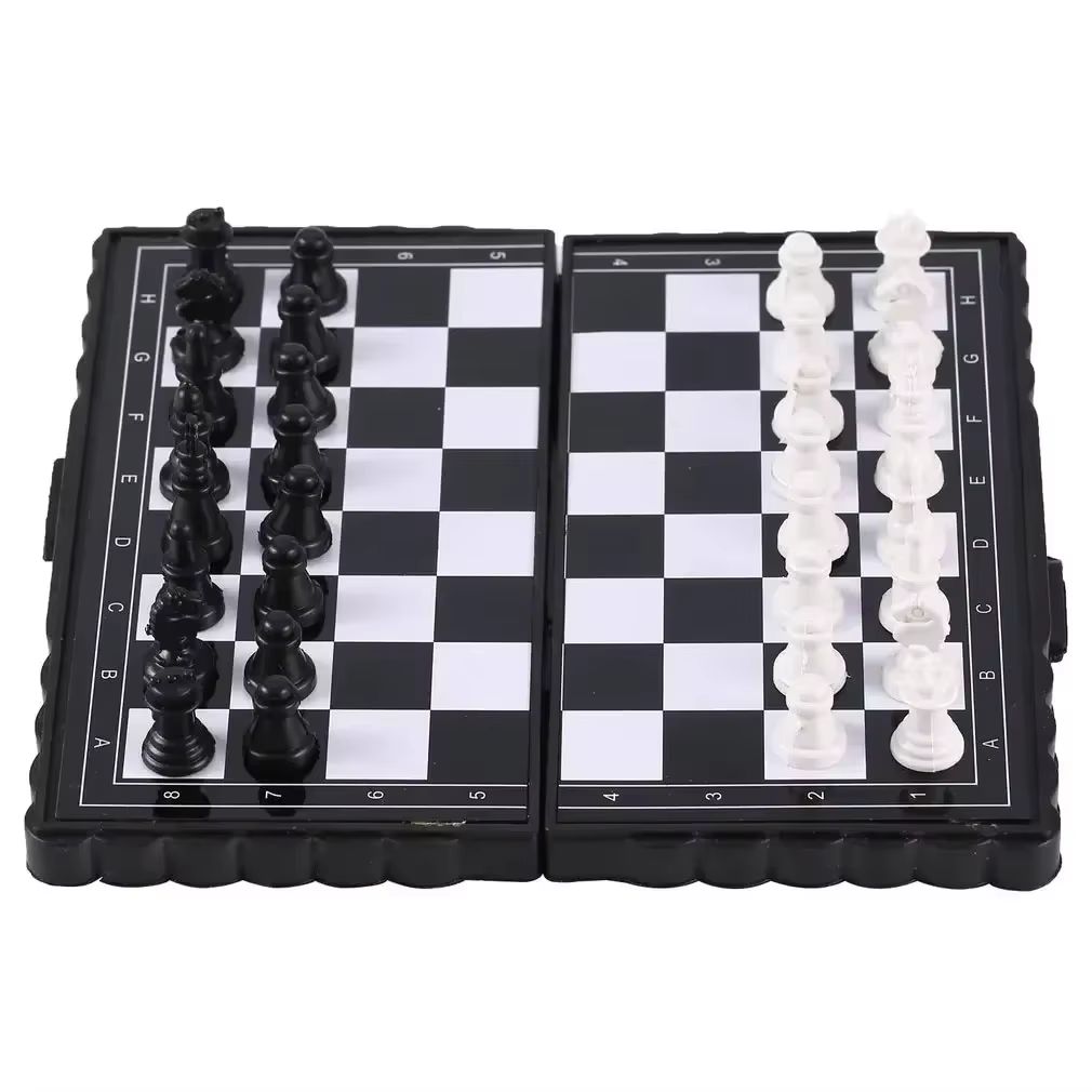 Board Game For Kids - 1 szt. Mini Magnetyczny Zestaw Szachowy