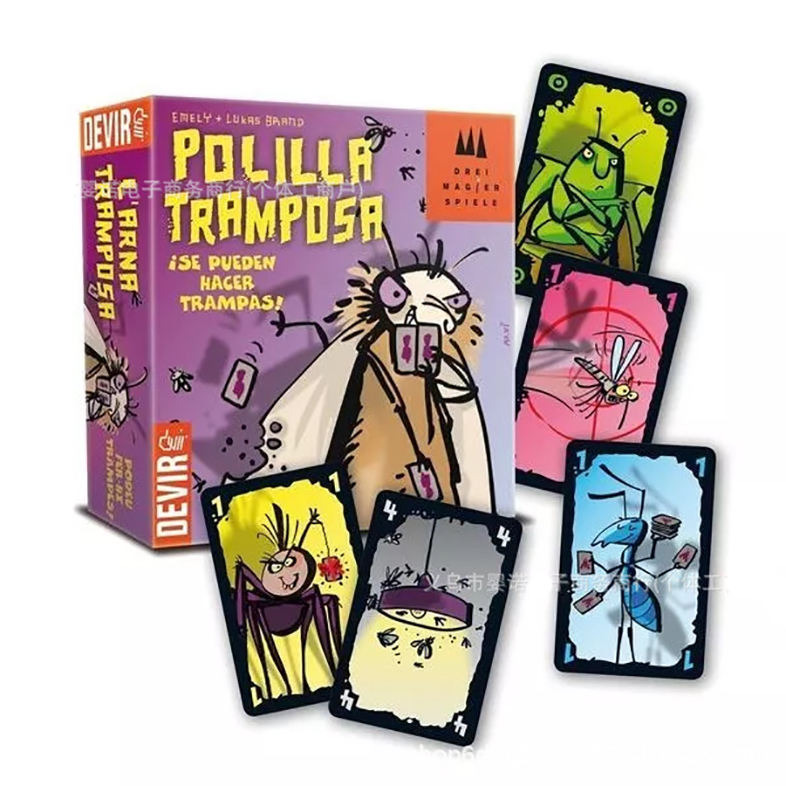 Board Game Wingspan - Mogel Motte Polilla Tramposa Gra Karciana