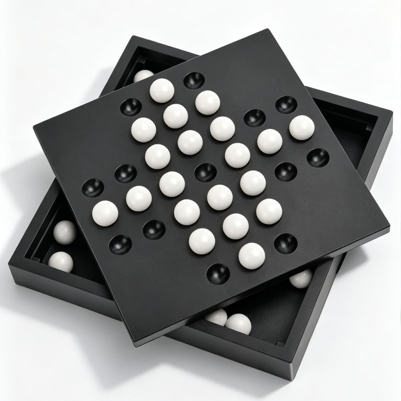 Board Game For Kids - Europejska Klasyczna Gra w Peg Solitaire,