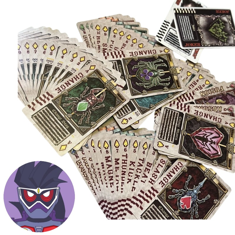 Board Game Zoo - Bandai Kamen Rider postacie z anime