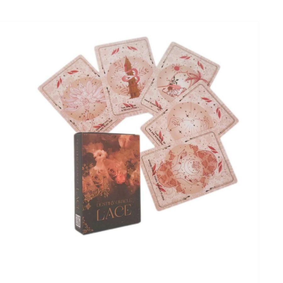 Board Game Instruction - Przeznaczenie Wyrocznia Koronkowe karty Wyroczni Wskazówki