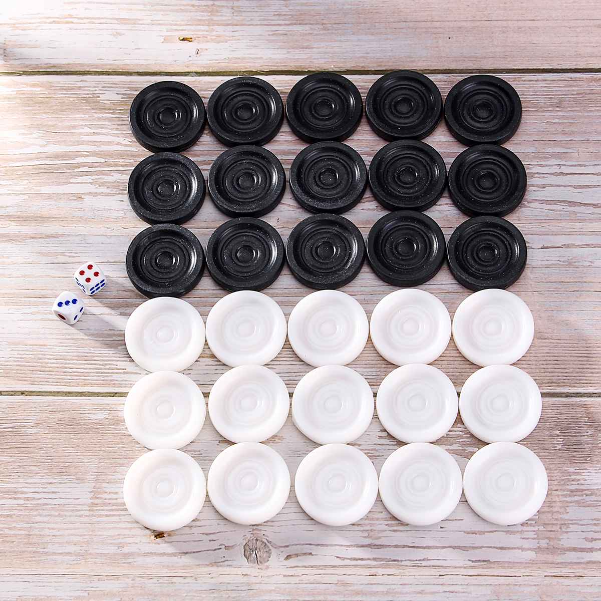 Board Game Quacks - 32 szt. Backgammon szachy dzieci uczące