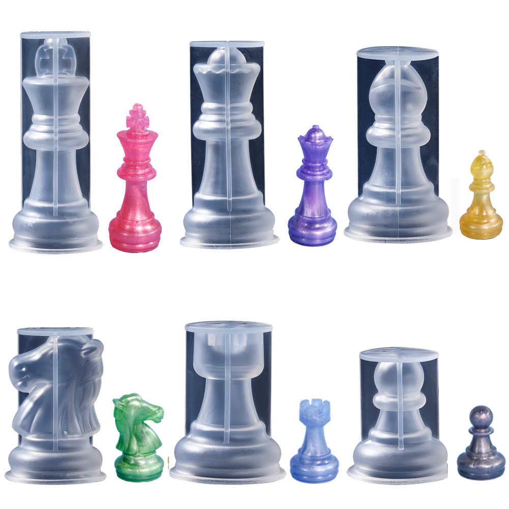 Board Game Quacks - Zestaw szachowy Szachownica Silikonowa forma do