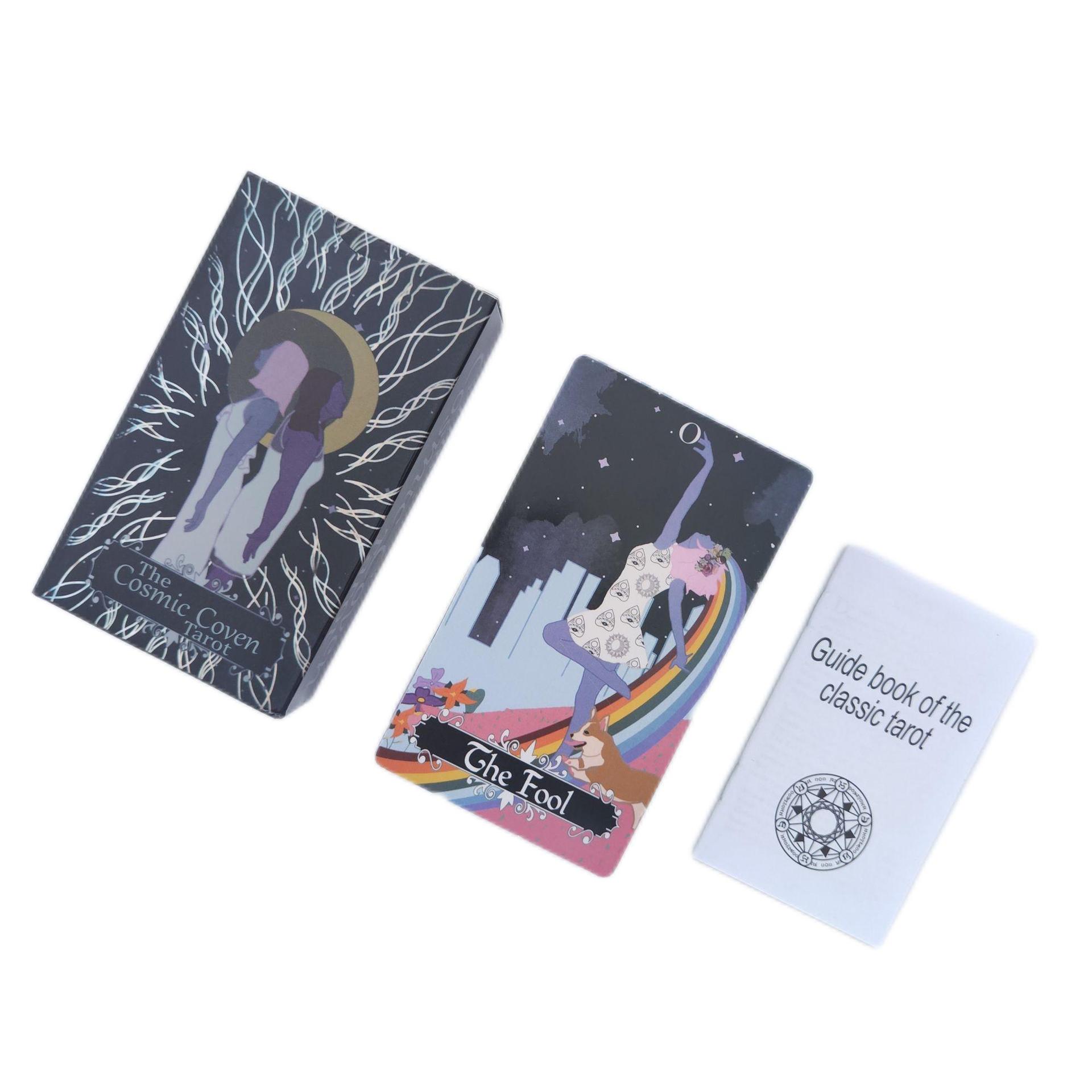Board Game Instruction - 12x7cm Cosmic Coven karty do tarota
