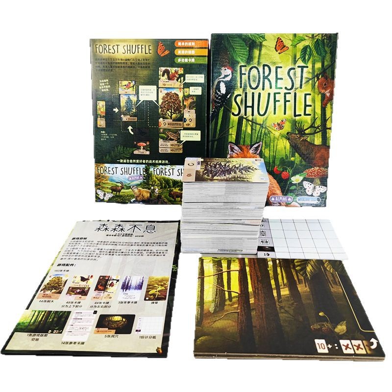 Board Game Wingspan - Endless Forest SHUFFLE, gra karciana dla