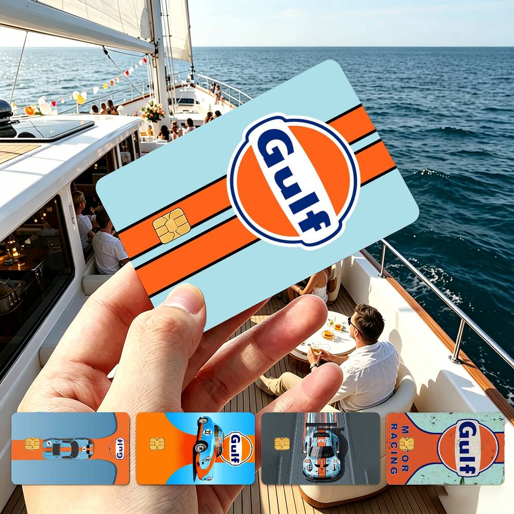 Board Game Logo - Naklejki HD z logo Gulf Racing
