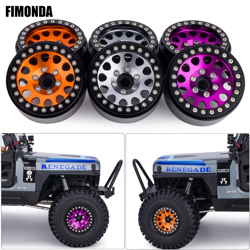Tamiya Model Rc Car - Aluminiowe koła Beadlock 1,9 cala do