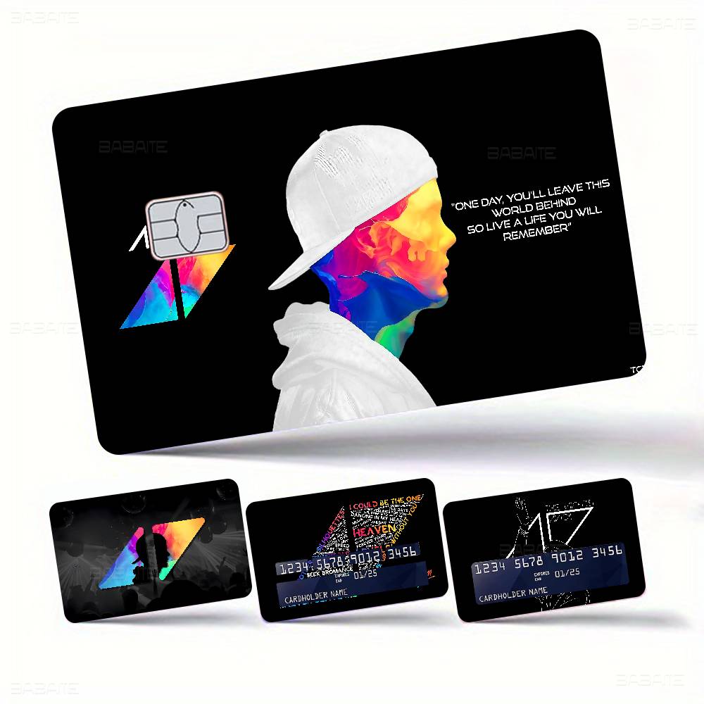 Board Game Logo - Naklejka na kartę kredytową/debetową DJ A-Avicii