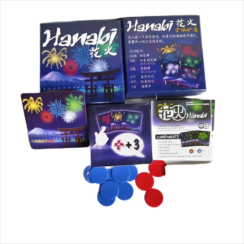 Gra karciana Hanabi do gry zes – Board Game For Couple recenzja i cena