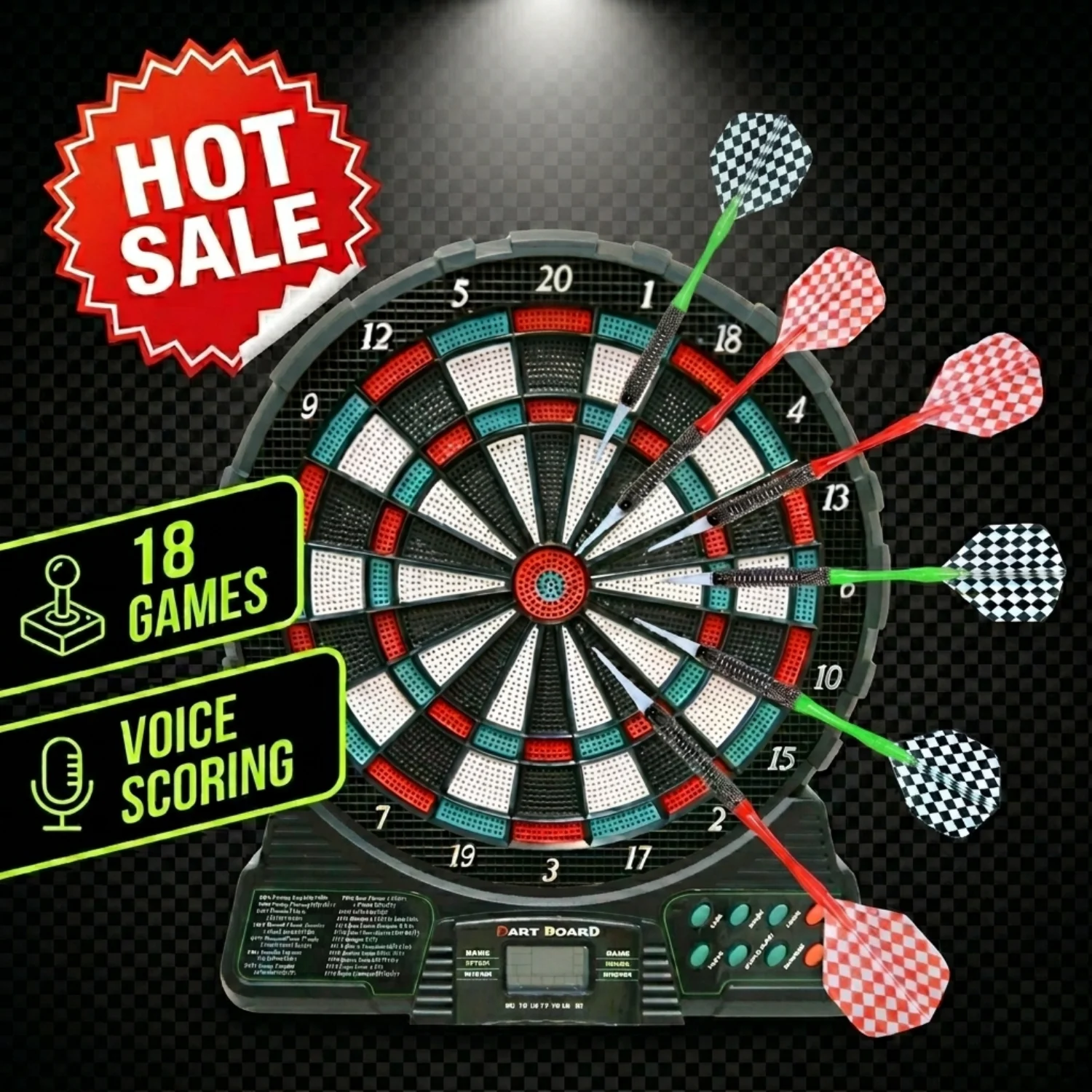 Elektroniczna tarcza do darta  – Board Game Ranking recenzja i cena