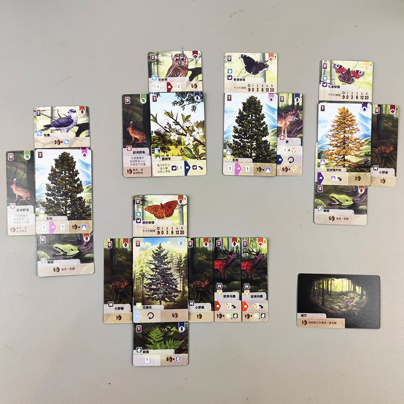 Endless Forest SHUFFLE, gra ka – Board Game Wingspan recenzja i cena