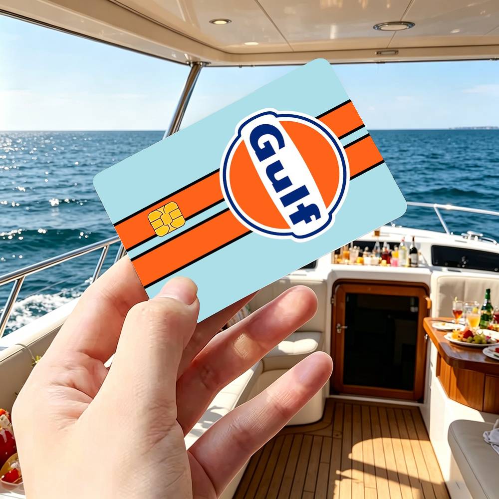 Naklejki HD z logo Gulf Racing – Board Game Logo recenzja i cena