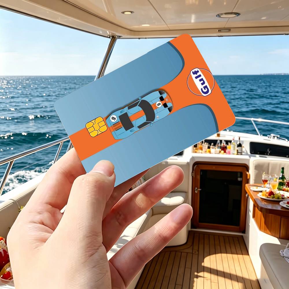 Naklejki HD z logo Gulf Racing – Board Game Logo recenzja i cena