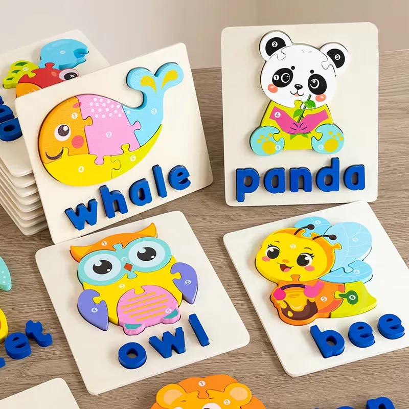 3D Puzzle Zwierzęta, Alfabet,  – Board Game For Kids recenzja i cena