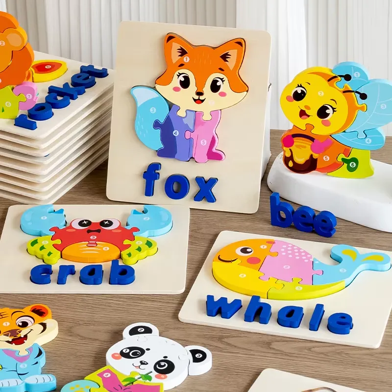 3D Puzzle Zwierzęta, Alfabet,  – Board Game For Kids recenzja i cena