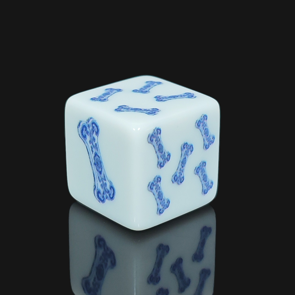 12 szt. 16MM Niebieskie Kostki – Board Game Print recenzja i cena