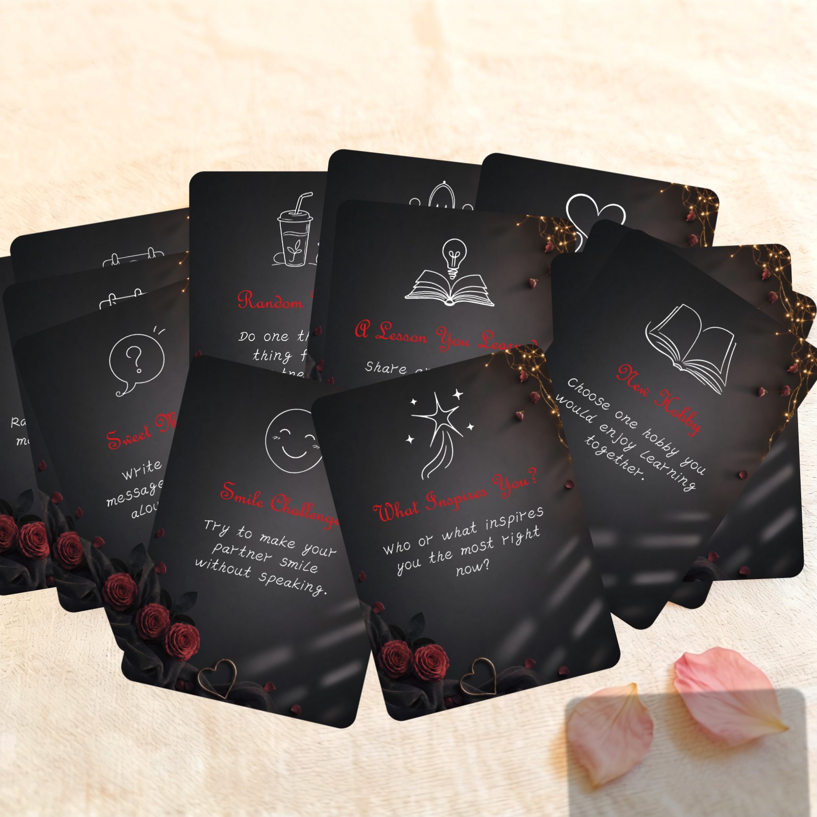 50 szt. Romantyczne karty wyzw – Board Game For Couple recenzja i cena