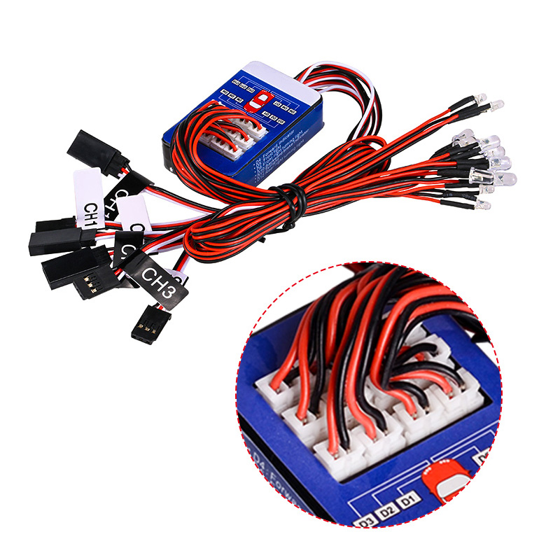 Zestaw oświetlenia RC 12 LED,  – Tamiya Model Rc Car recenzja i cena