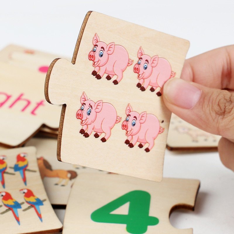 Drewniane puzzle dla dzieci z  – Board Game For Kids recenzja i cena