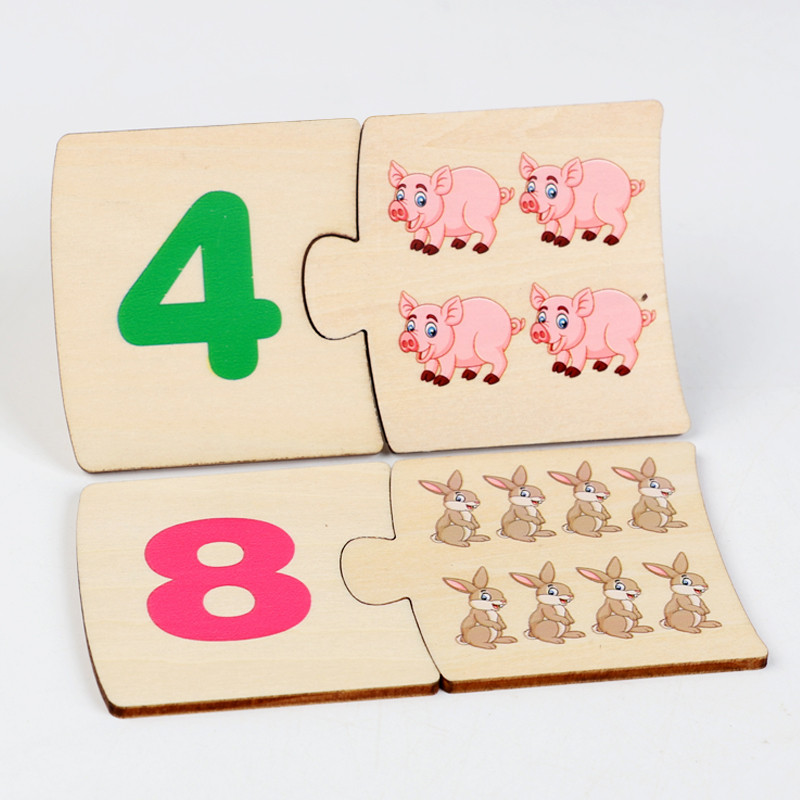 Drewniane puzzle dla dzieci z  – Board Game For Kids recenzja i cena