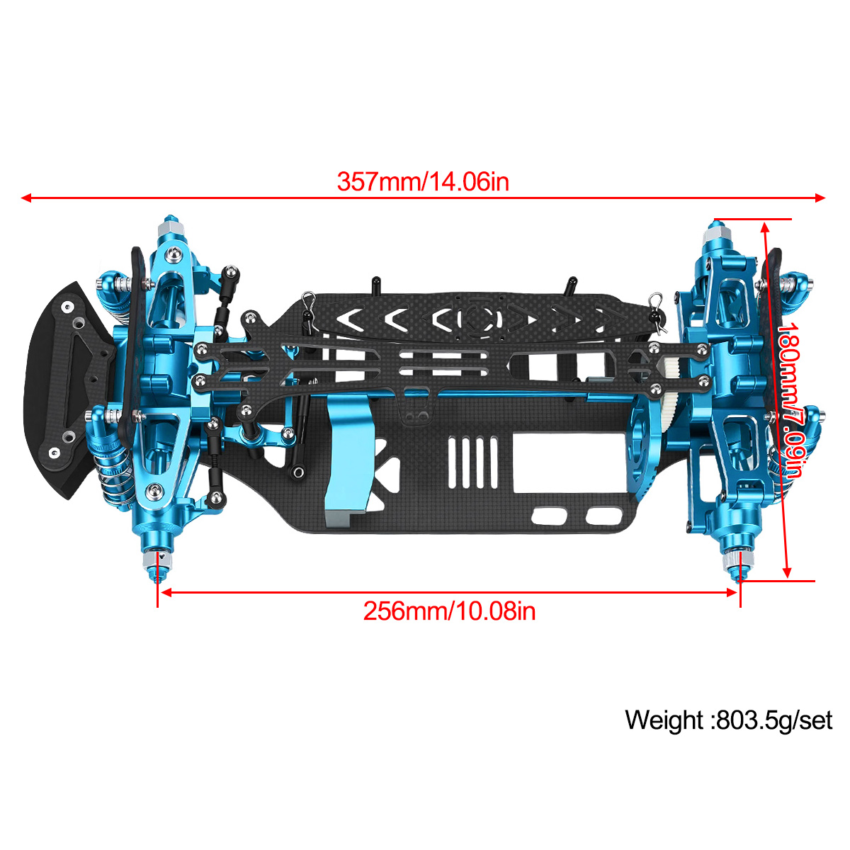 Aluminiowa i karbonowa rama po – Tamiya Model Rc Car recenzja i cena