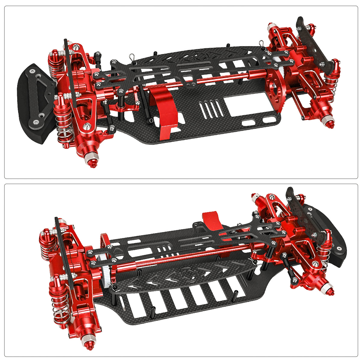 Aluminiowa i karbonowa rama po – Tamiya Model Rc Car recenzja i cena