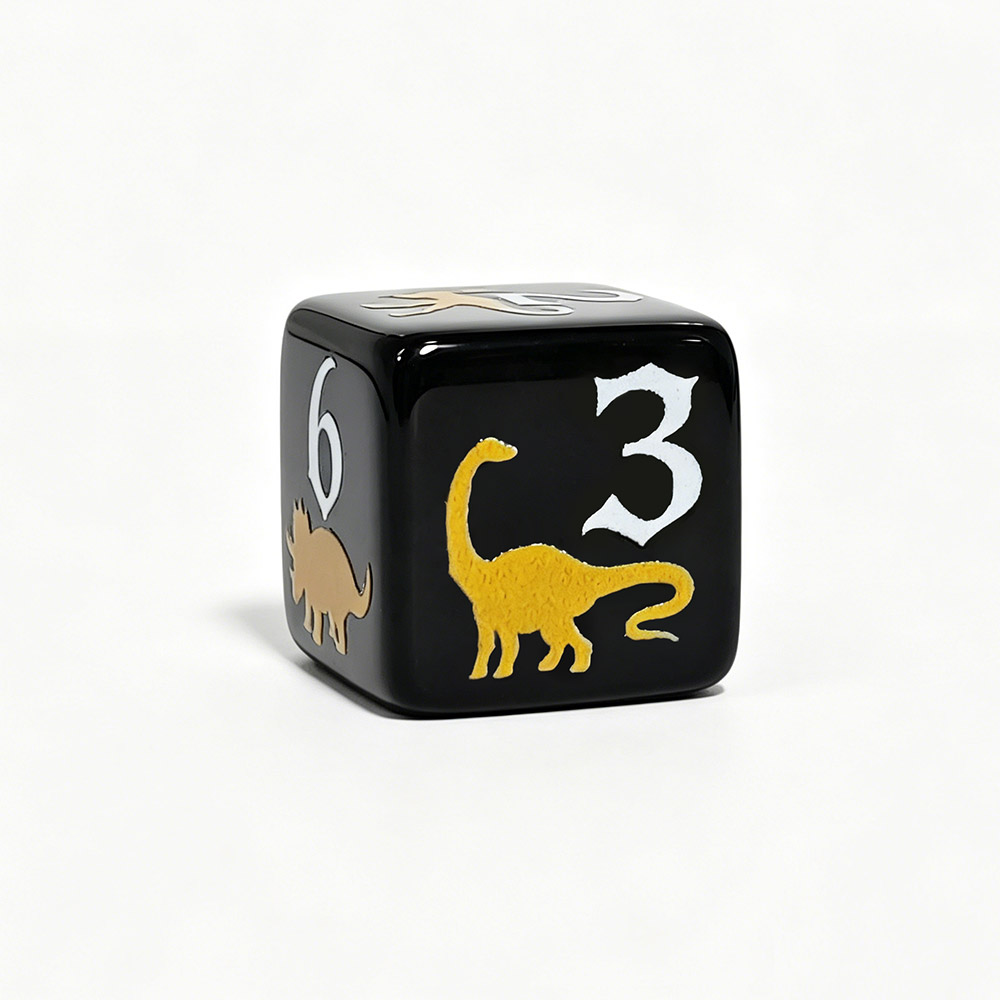 12 SZTUK Czarne i Żółte Akrylo – Board Game Print recenzja i cena