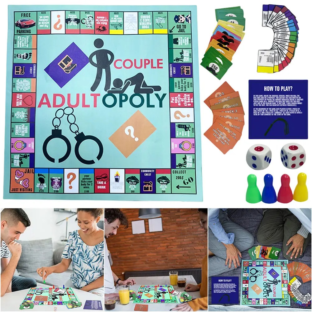 Gra planszowa Adultopoly dla p – Board Game For Couple recenzja i cena