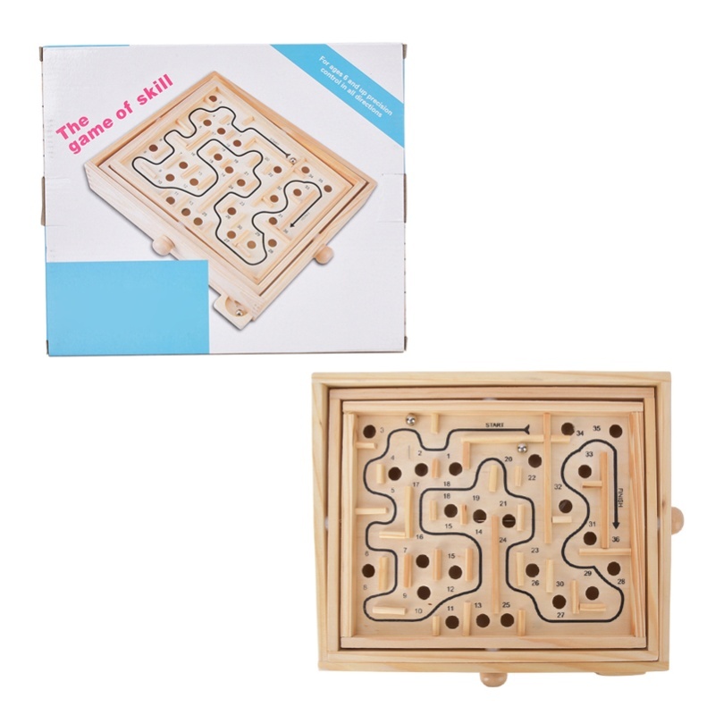 Drewniana gra logiczna dla dor – Board Game For Kids recenzja i cena