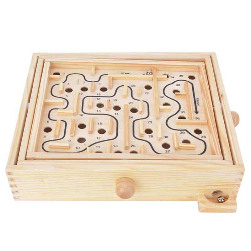 Drewniana gra logiczna dla dor – Board Game For Kids recenzja i cena